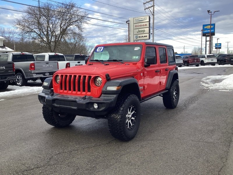 Used 2018 Jeep Wrangler Unlimited Sport image 3