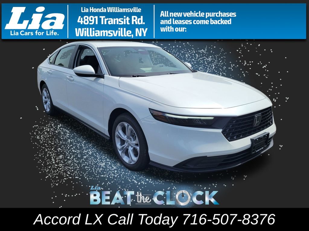 New 2025 Honda Accord LX