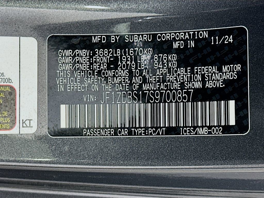 Used 2025 Subaru BRZ tS image 30