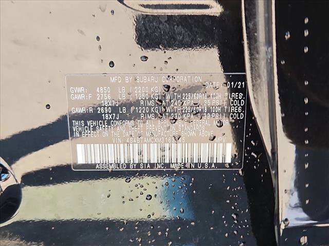 Used 2021 Subaru Outback Limited image 22