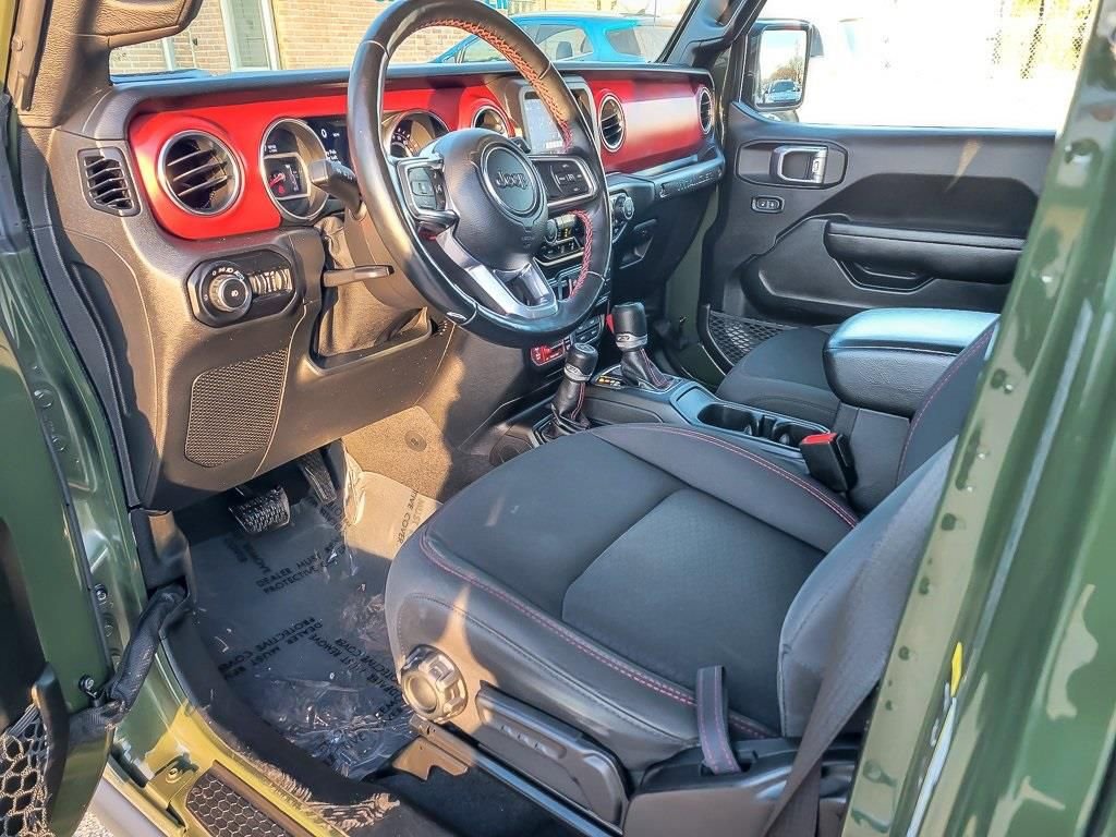 Used 2021 Jeep Wrangler Unlimited Rubicon w/ Steel Bumper Group image 9