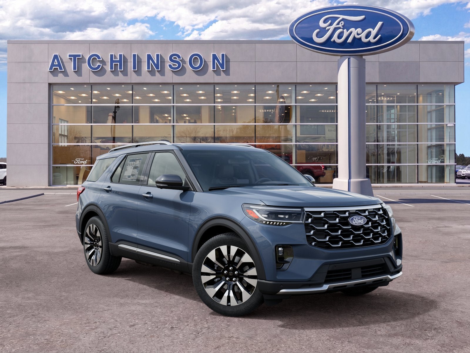 New 2027 Ford Explorer Platinum w/ LUX Leather Package AWD/4WD image 4