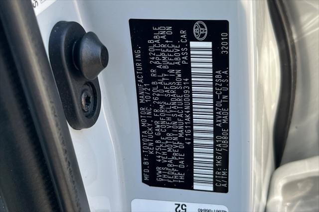 Certified 2022 Toyota Camry SE FWD image 30