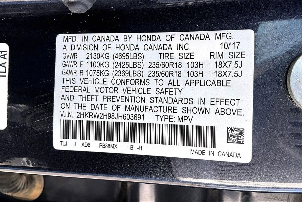 Used 2018 Honda CR-V Touring image 28