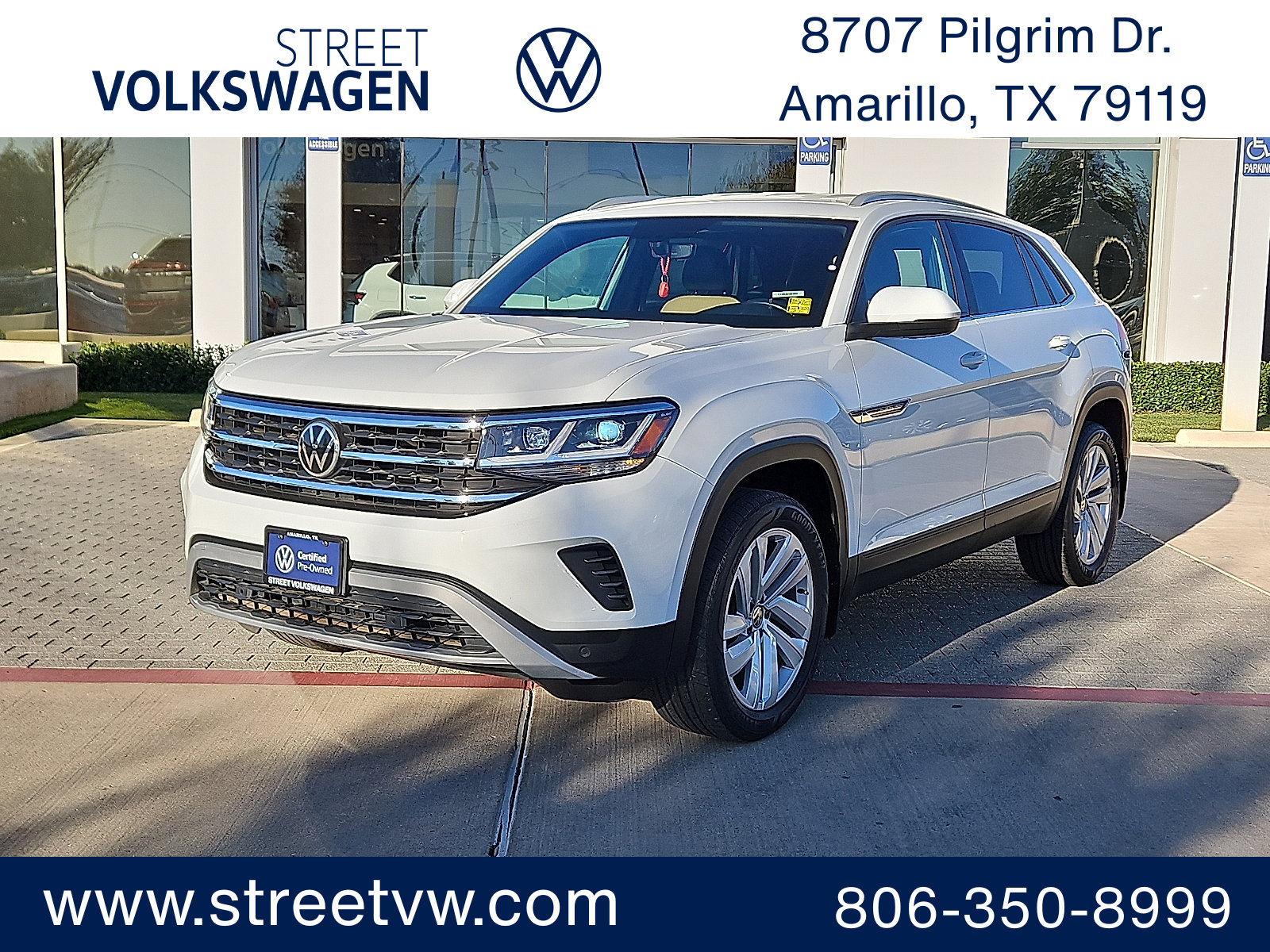 Certified 2021 Volkswagen Atlas Cross Sport SE