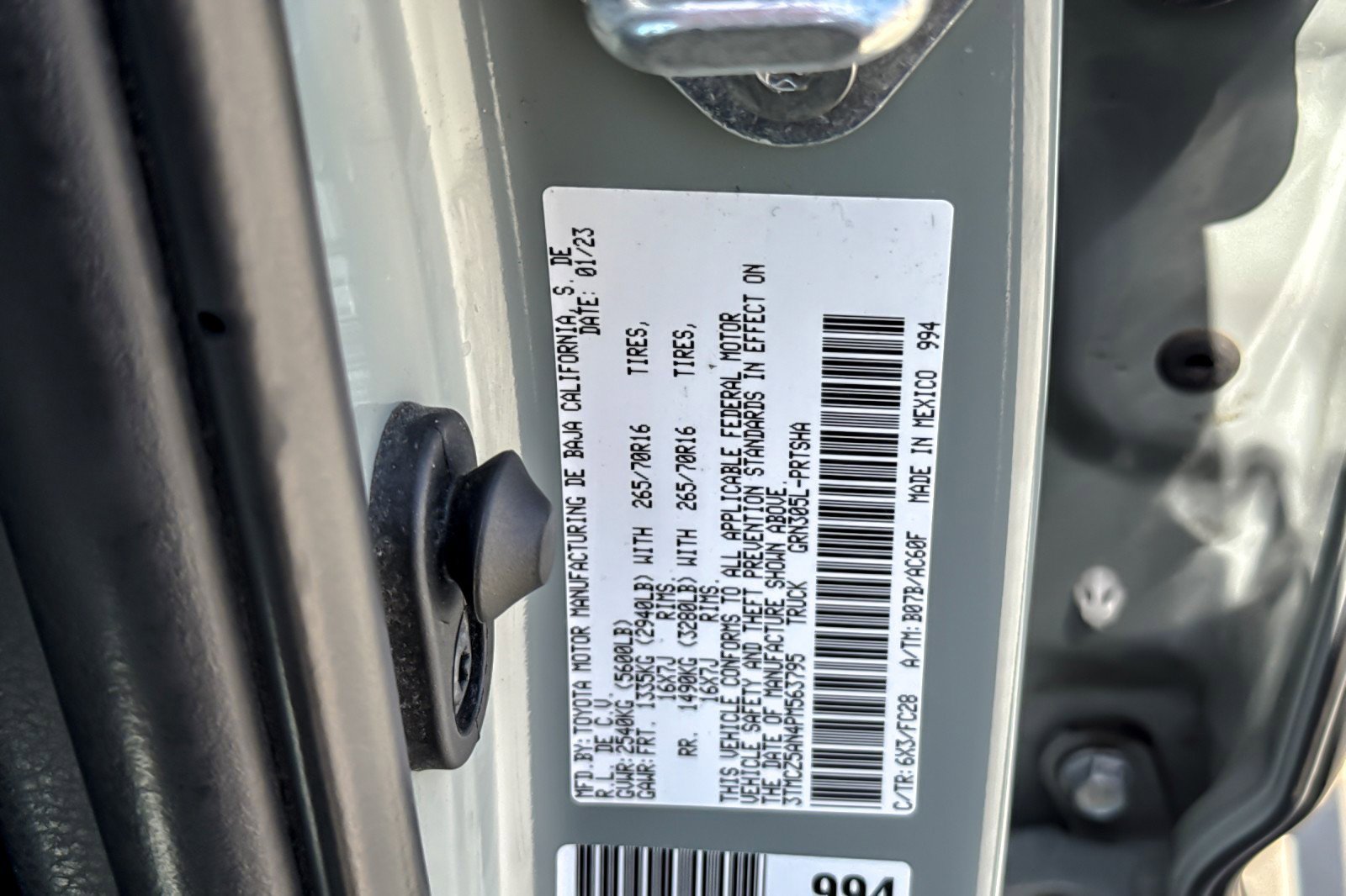 Used 2023 Toyota Tacoma 4x4 Double Cab w/ Trail Edition image 27