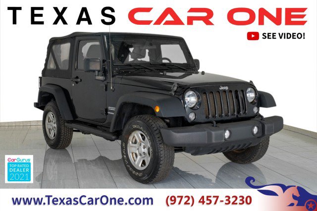 Used 2015 Jeep Wrangler Sport w/ Mopar Black Appearance Group AWD/4WD image 1