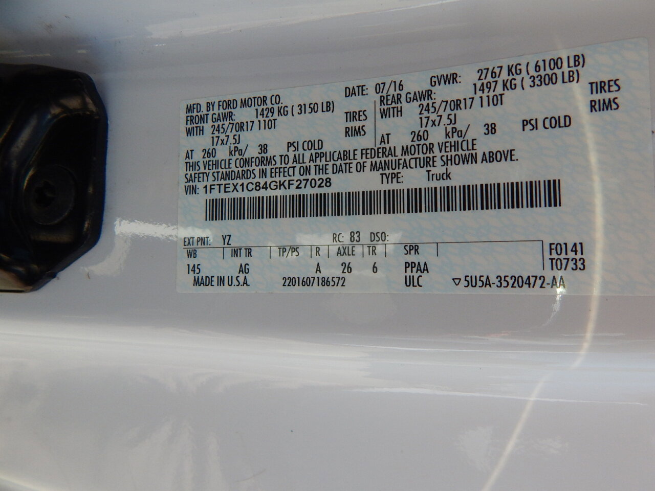 Used 2016 Ford F150 XL w/ XL Power Equipment Group image 28