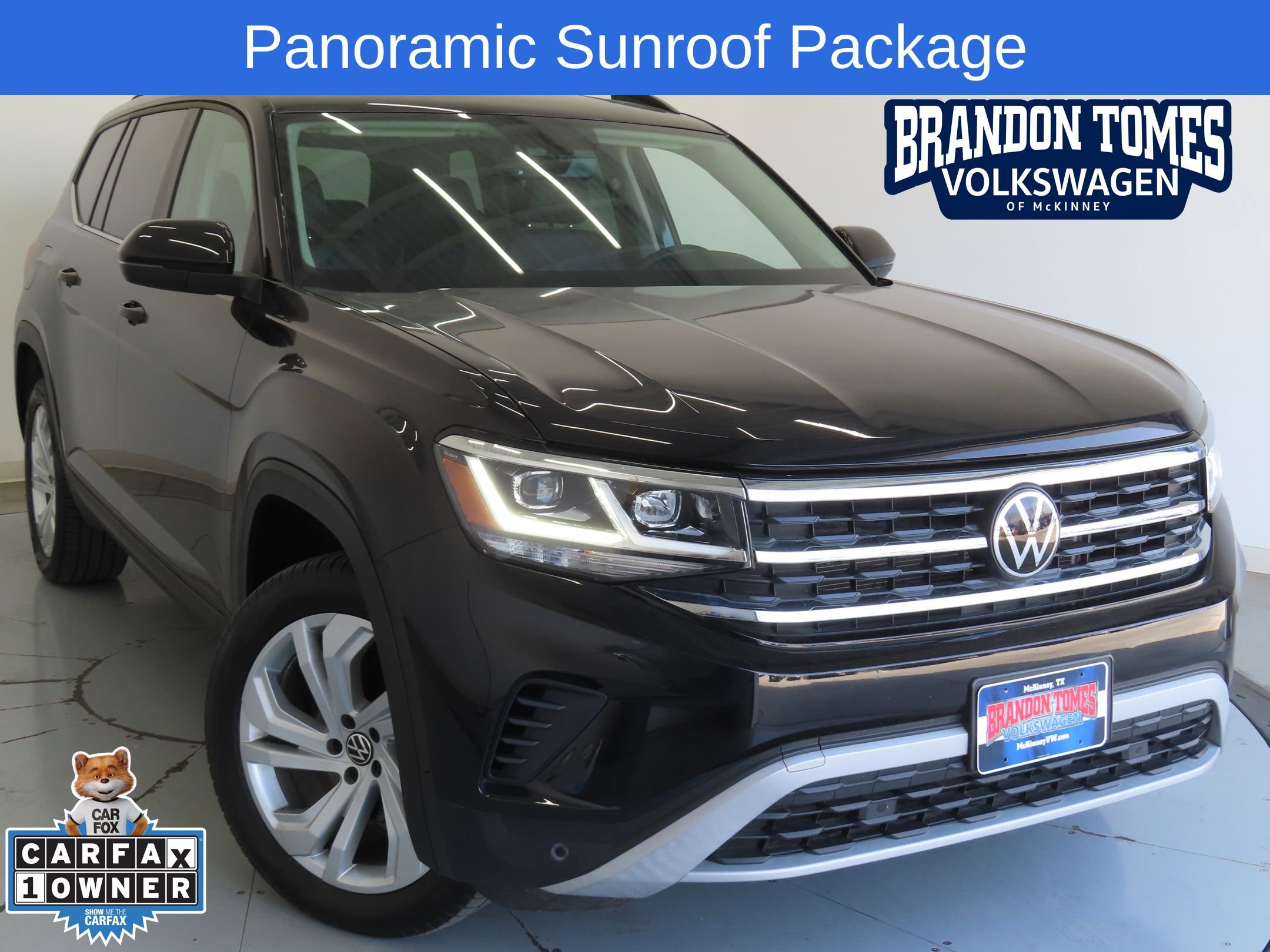 Used 2023 Volkswagen Atlas SE w/ Panoramic Sunroof Package