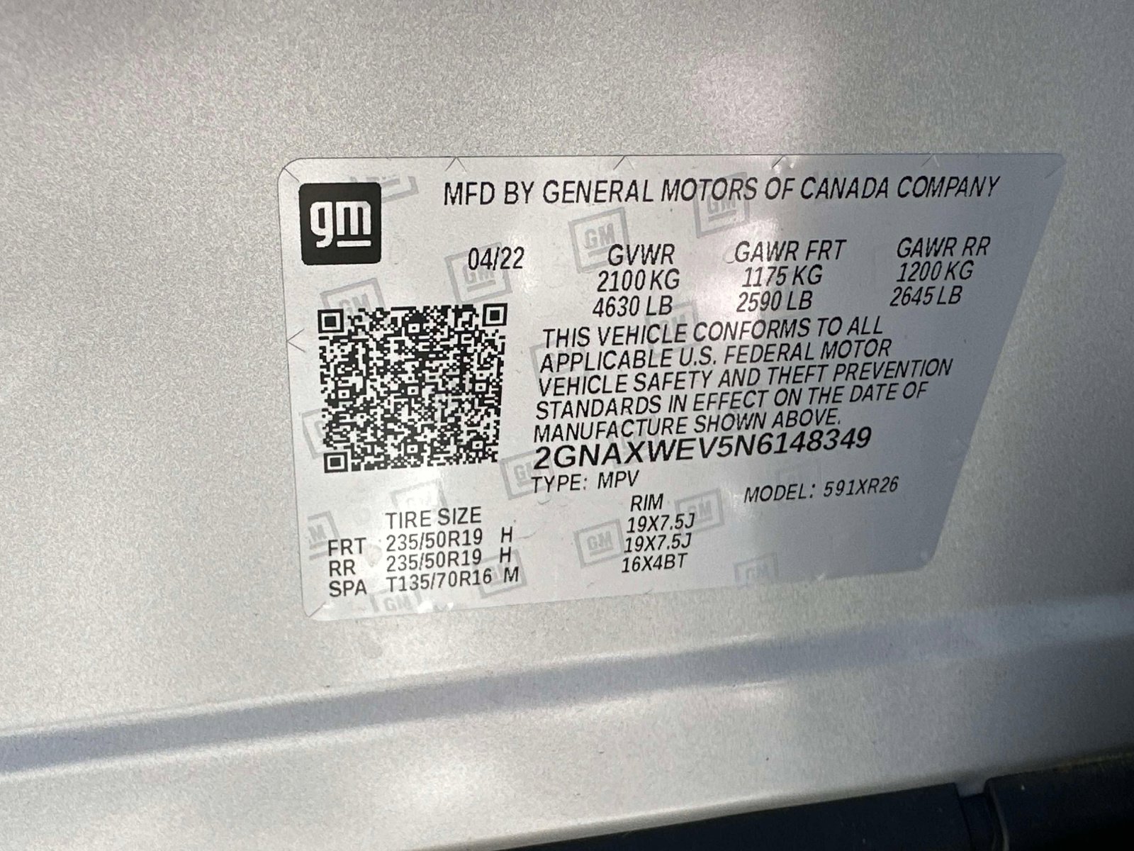 Used 2022 Chevrolet Equinox RS image 37