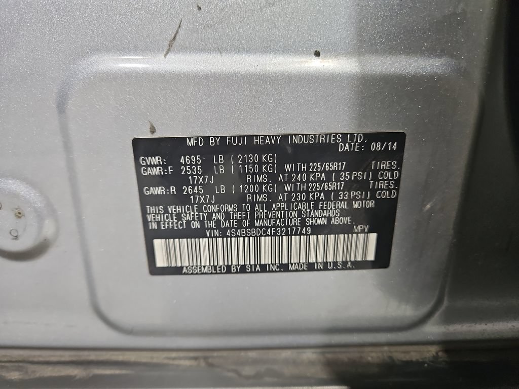 Used 2015 Subaru Outback 2.5i Premium AWD/4WD image 30