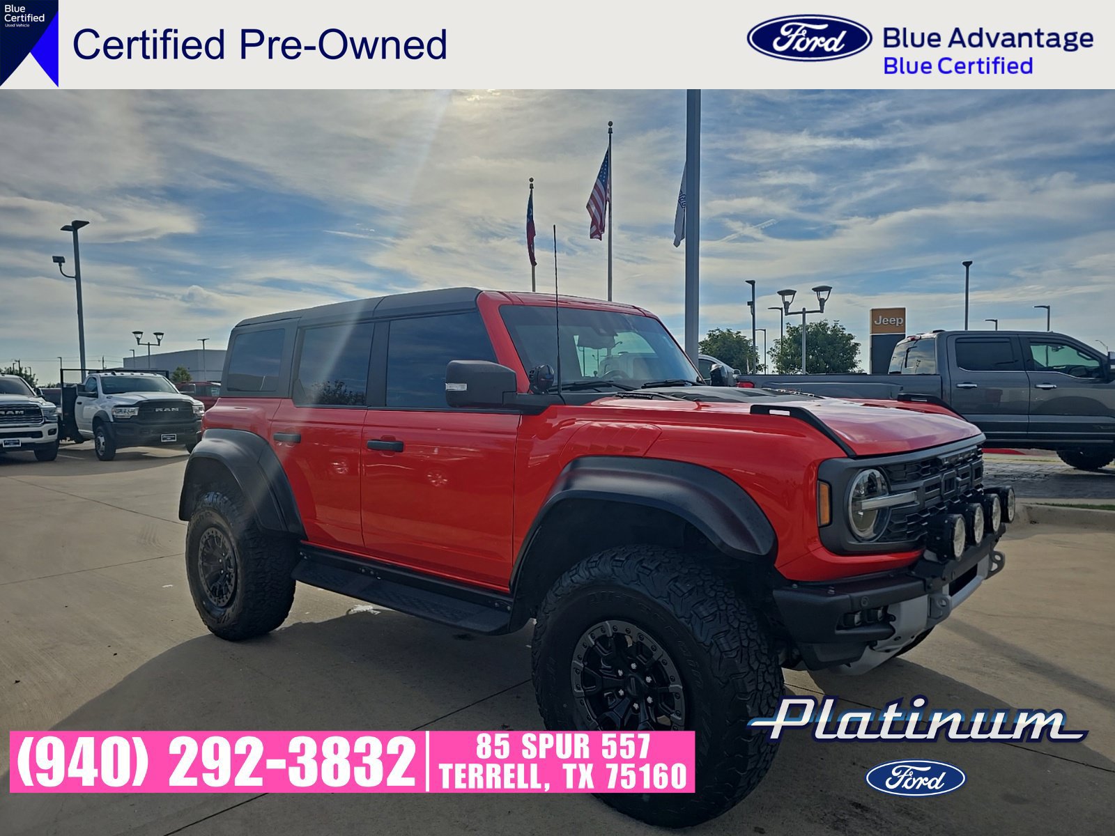 Used 2022 Ford Bronco Raptor AWD/4WD image 11