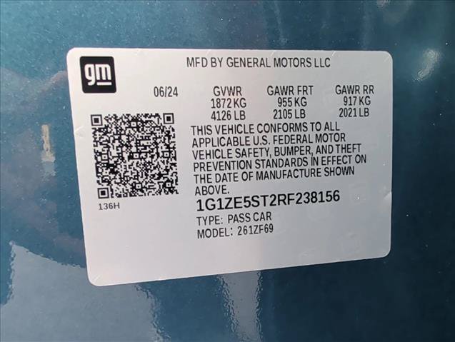 Used 2024 Chevrolet Malibu LT FWD image 30