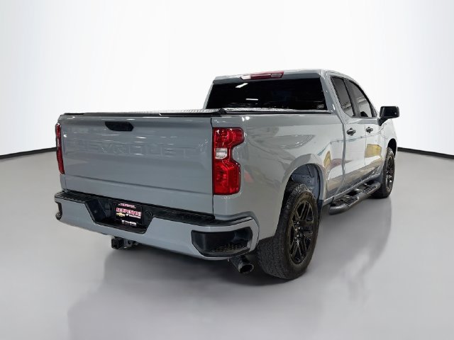 Certified 2025 Chevrolet Silverado 1500 Custom w/ Turbomax Blackout Package AWD/4WD image 7