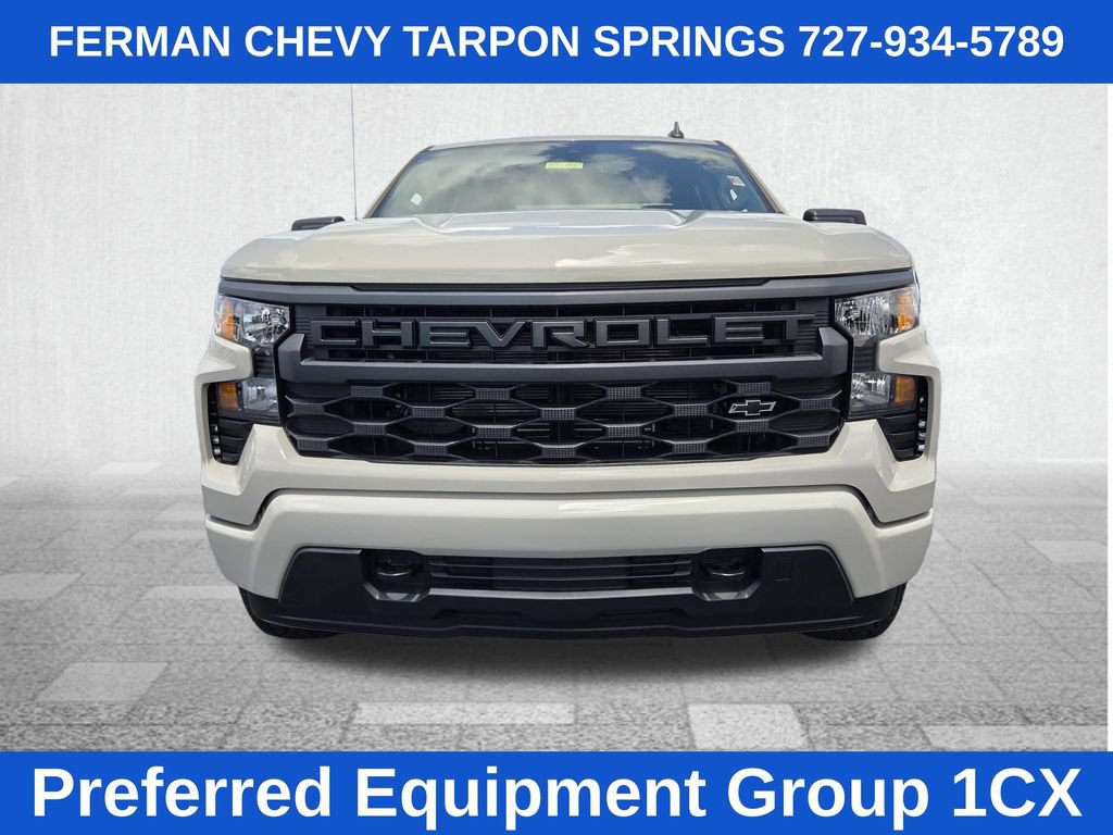 New 2026 Chevrolet Silverado 1500 Custom w/ Turbomax Blackout Package RWD image 4