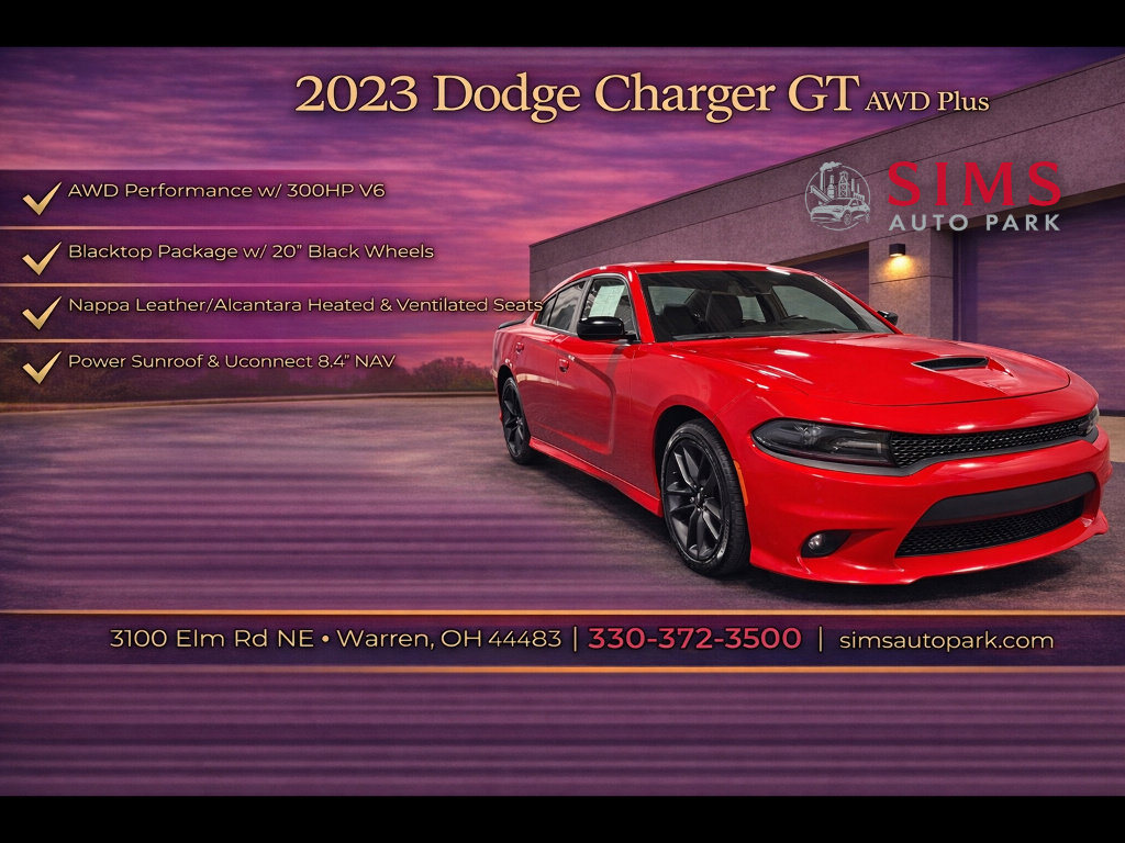 Used 2023 Dodge Charger GT w/ Plus Group AWD/4WD image 1