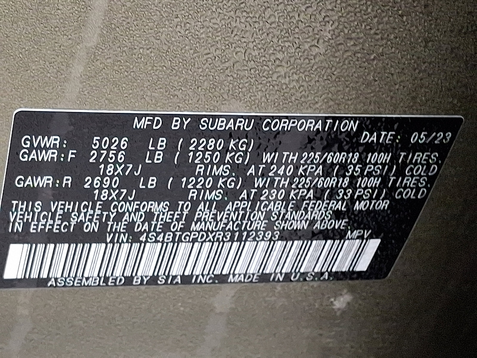 Certified 2024 Subaru Outback Touring XT w/ Popular Package #2 image 26