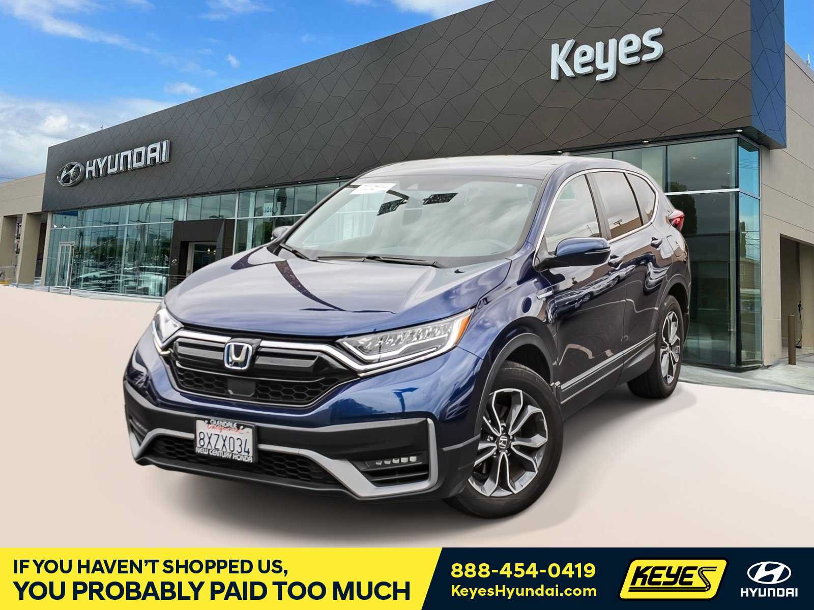 Used 2021 Honda CR-V EX image 1