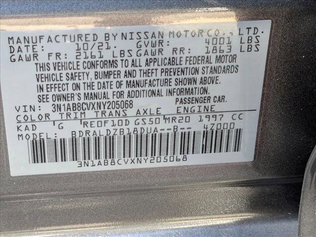 Certified 2022 Nissan Sentra SV w/ All-Weather Package image 23