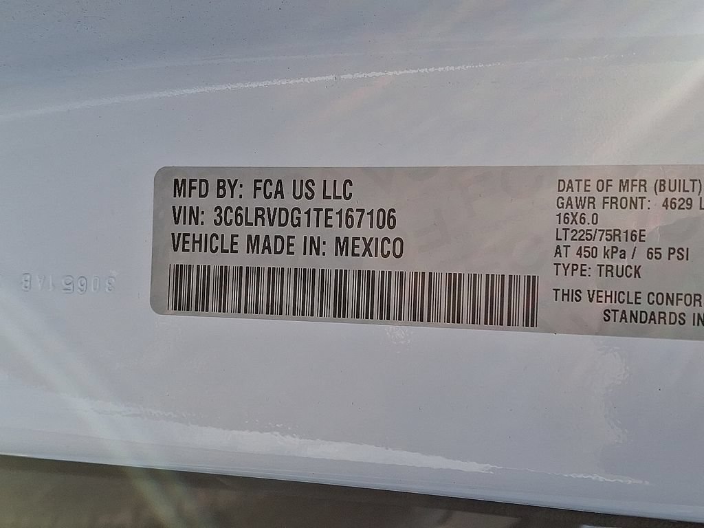 New 2026 RAM ProMaster 2500 w/ Quick Order Package 22G SLT FWD image 44