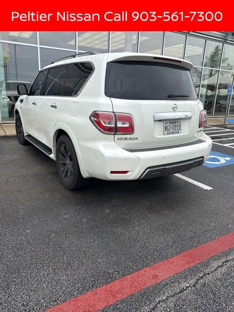 Certified 2019 Nissan Armada Platinum w/ Captain's Chairs Package image 3