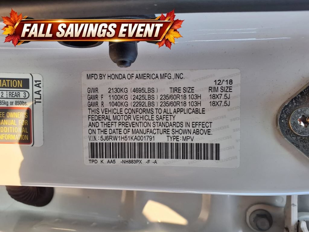 Used 2019 Honda CR-V EX image 14