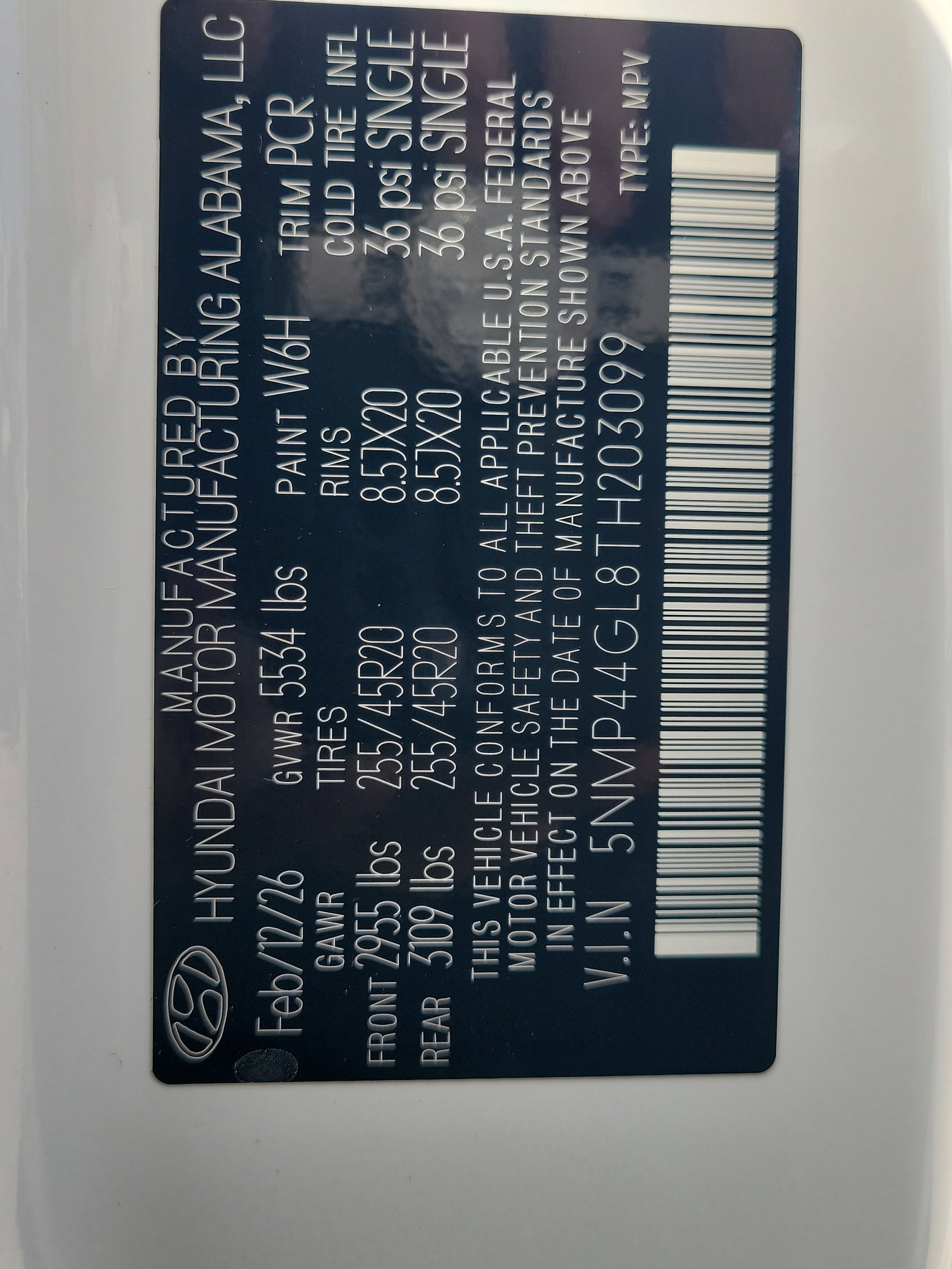 Certified 2026 Hyundai Santa Fe Limited FWD image 28