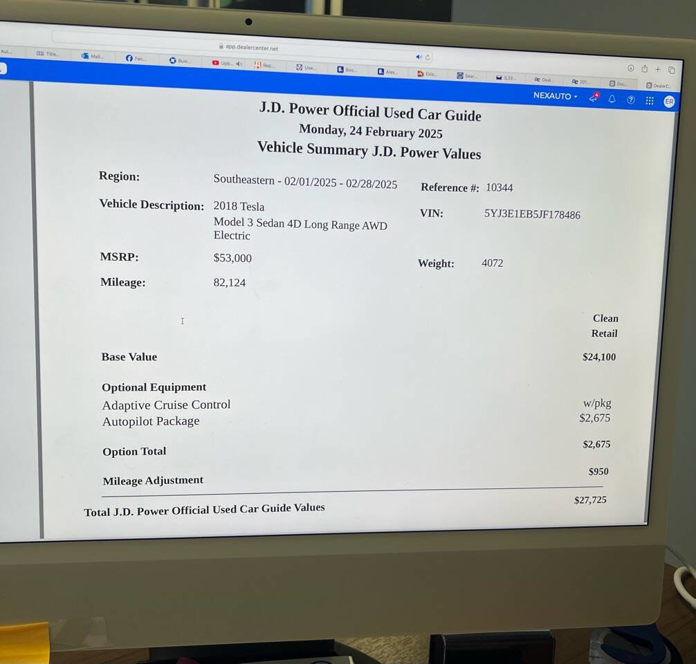 Used 2018 Tesla Model 3 Long Range AWD/4WD image 24