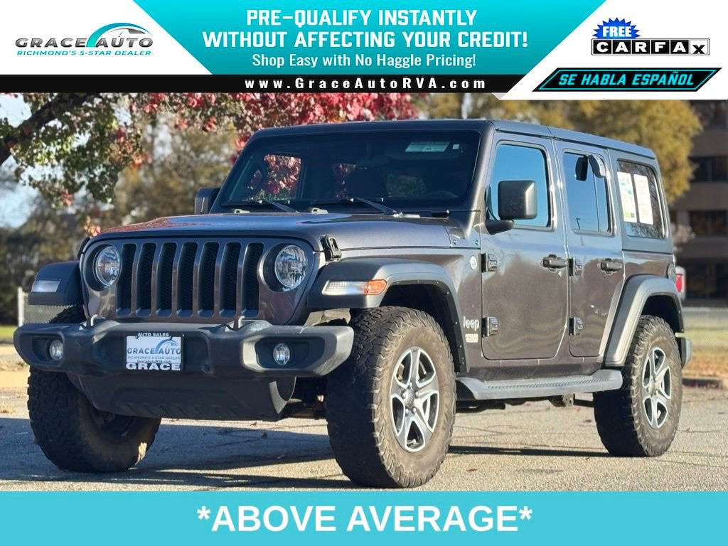 Used 2018 Jeep Wrangler Unlimited Sport S image 1