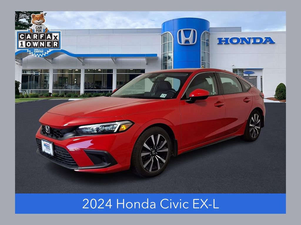 Certified 2024 Honda Civic EX-L image 1