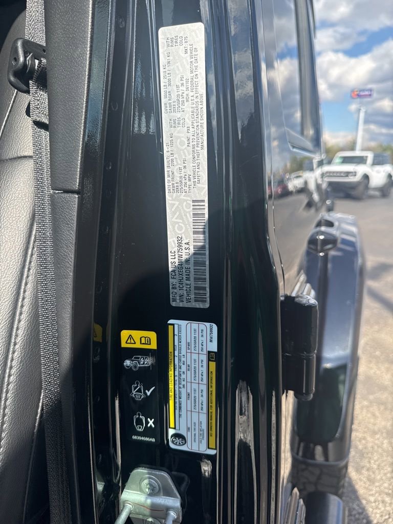 Used 2021 Jeep Wrangler Unlimited Sahara image 55