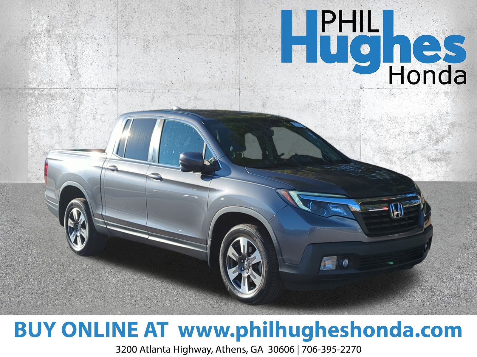 Used 2017 Honda Ridgeline RTL-T