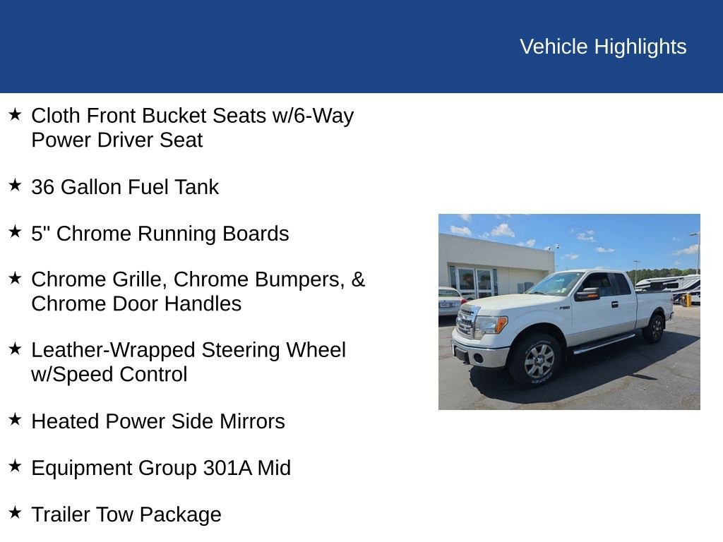 Used 2013 Ford F150 XLT w/ XLT Chrome Pkg image 13