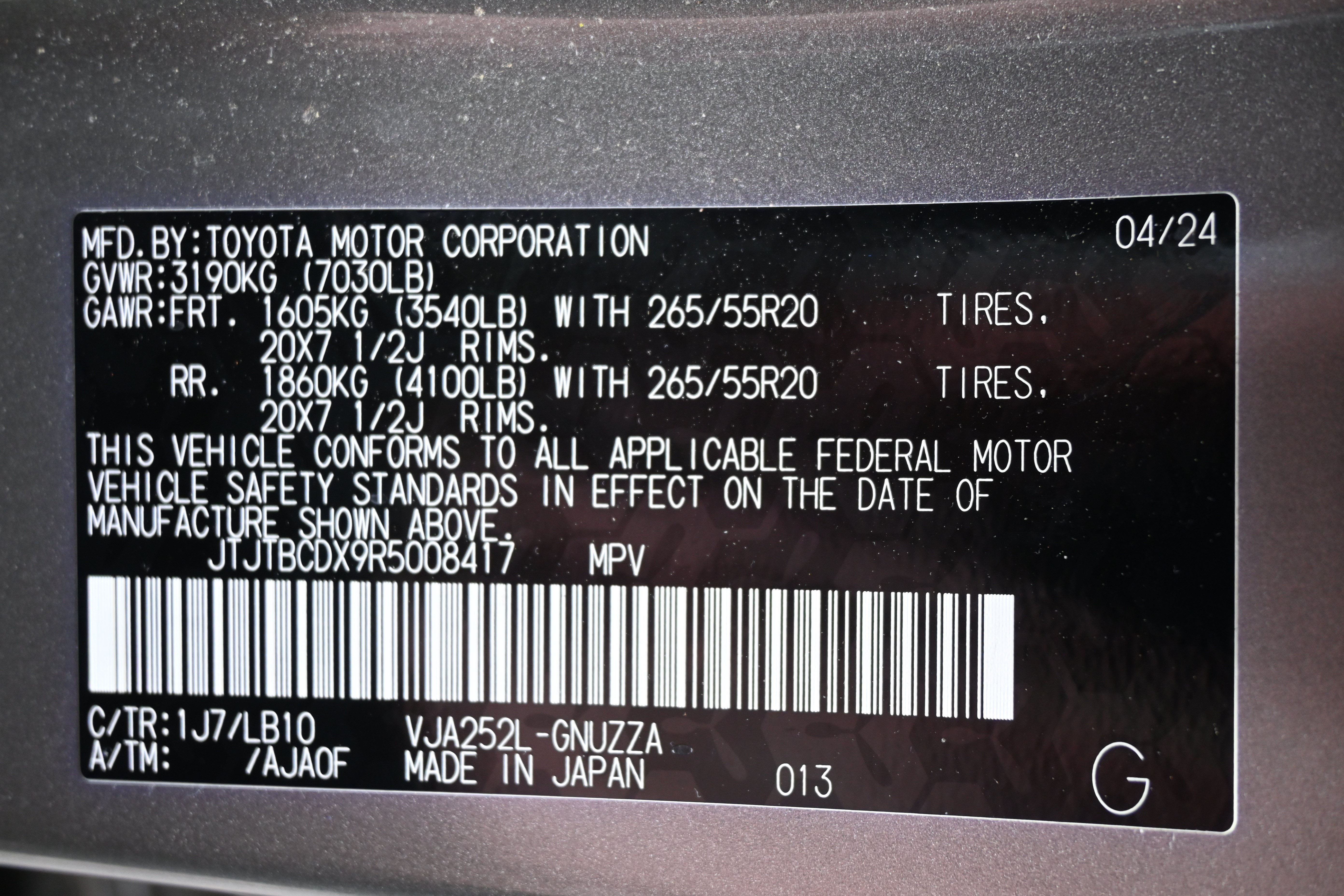Used 2024 Lexus GX 550 w/ Accessory Package (Z1) AWD/4WD image 18