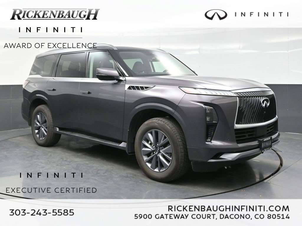 Certified 2026 INFINITI QX80 Pure w/ Cargo Package