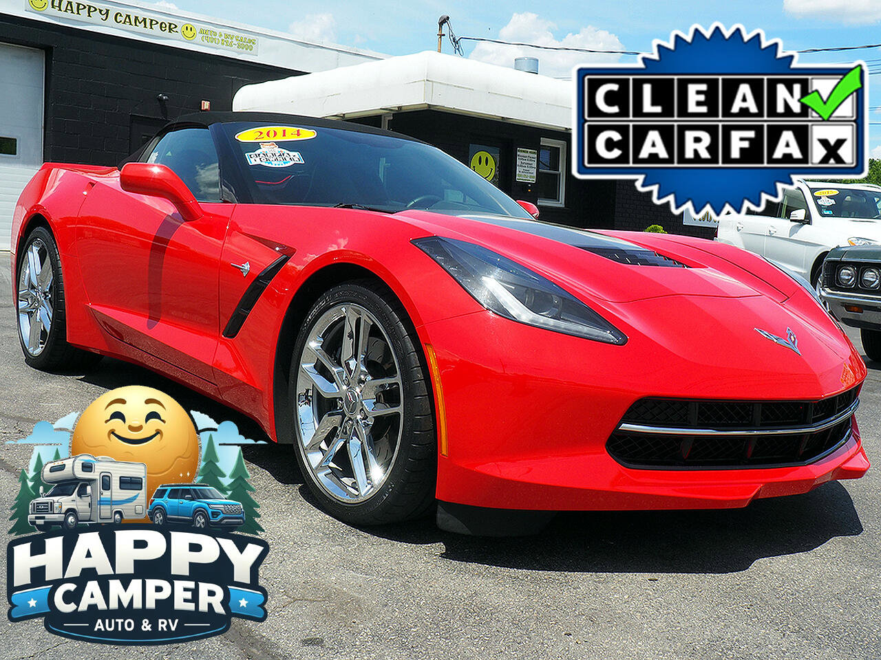 Used 2014 Chevrolet Corvette Stingray Convertible w/ 3LT Preferred Equipment Group image 1
