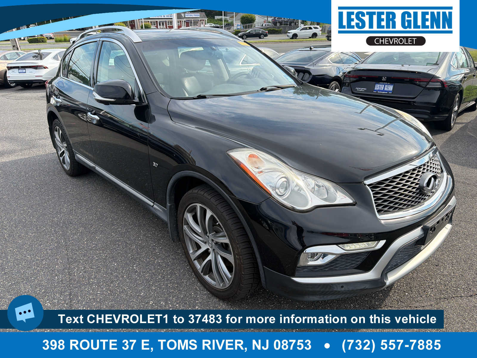 Used 2017 INFINITI QX50 AWD w/ Premium Plus Package
