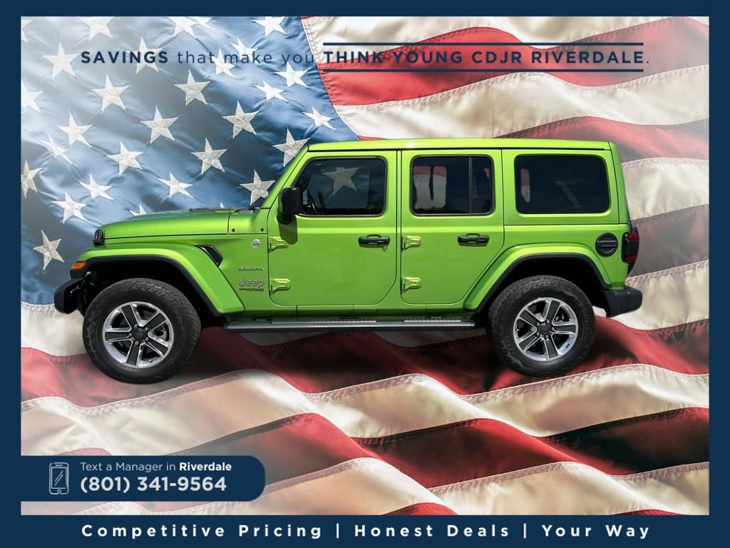 Used 2019 Jeep Wrangler Unlimited Sahara image 2