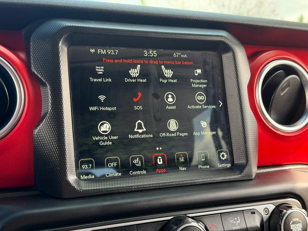 Used 2020 Jeep Gladiator Rubicon w/ Dual Top Group AWD/4WD image 11