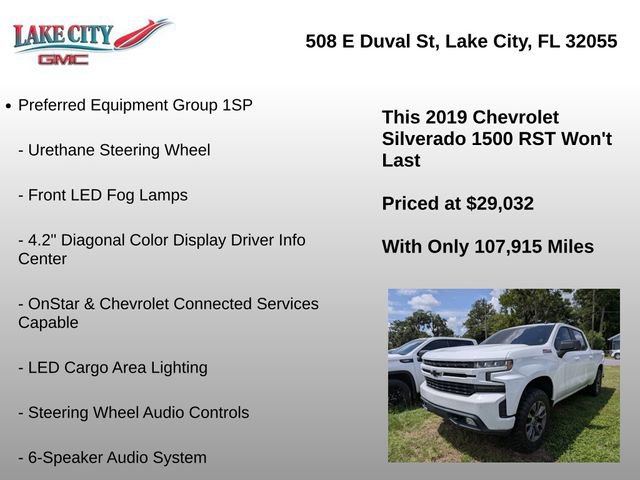 Used 2019 Chevrolet Silverado 1500 RST w/ All-Star Edition AWD/4WD image 16