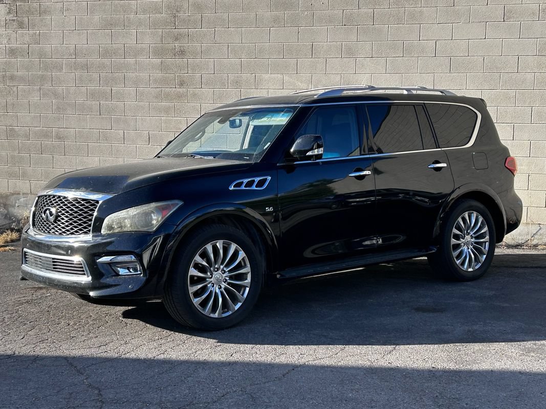 Used 2012 INFINITI QX56 4WD w/ Deluxe Touring Pkg image 1