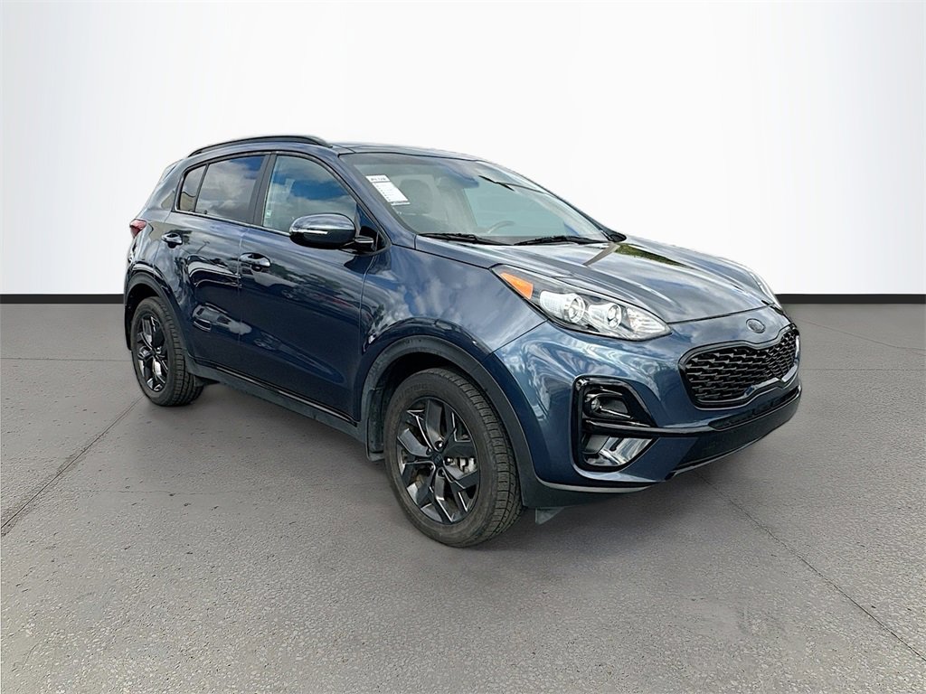 Certified 2022 Kia Sportage Nightfall Edition image 1