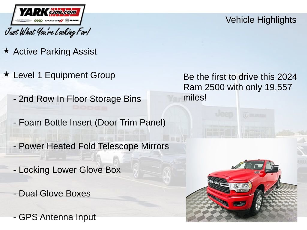 Certified 2024 RAM 2500 Big Horn w/ Sport Appearance Package image 13