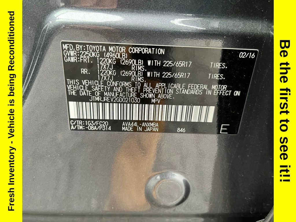 Used 2016 Toyota RAV4 XLE AWD/4WD image 29