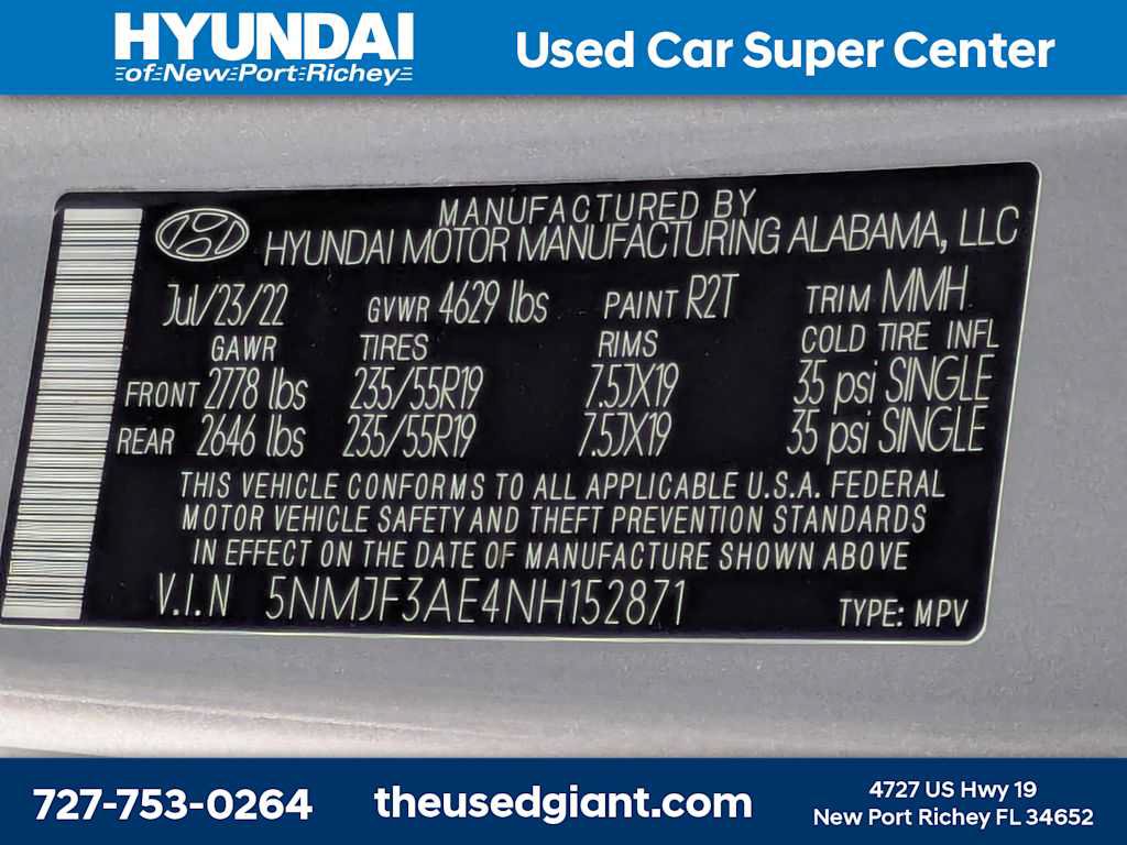 Used 2022 Hyundai Tucson SEL w/ Convenience Package FWD image 38