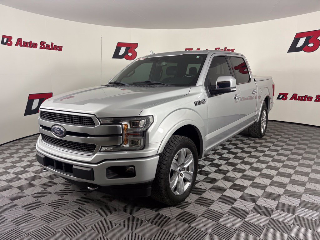 Used 2018 Ford F150 Platinum w/ Equipment Group 701A Luxury AWD/4WD image 3