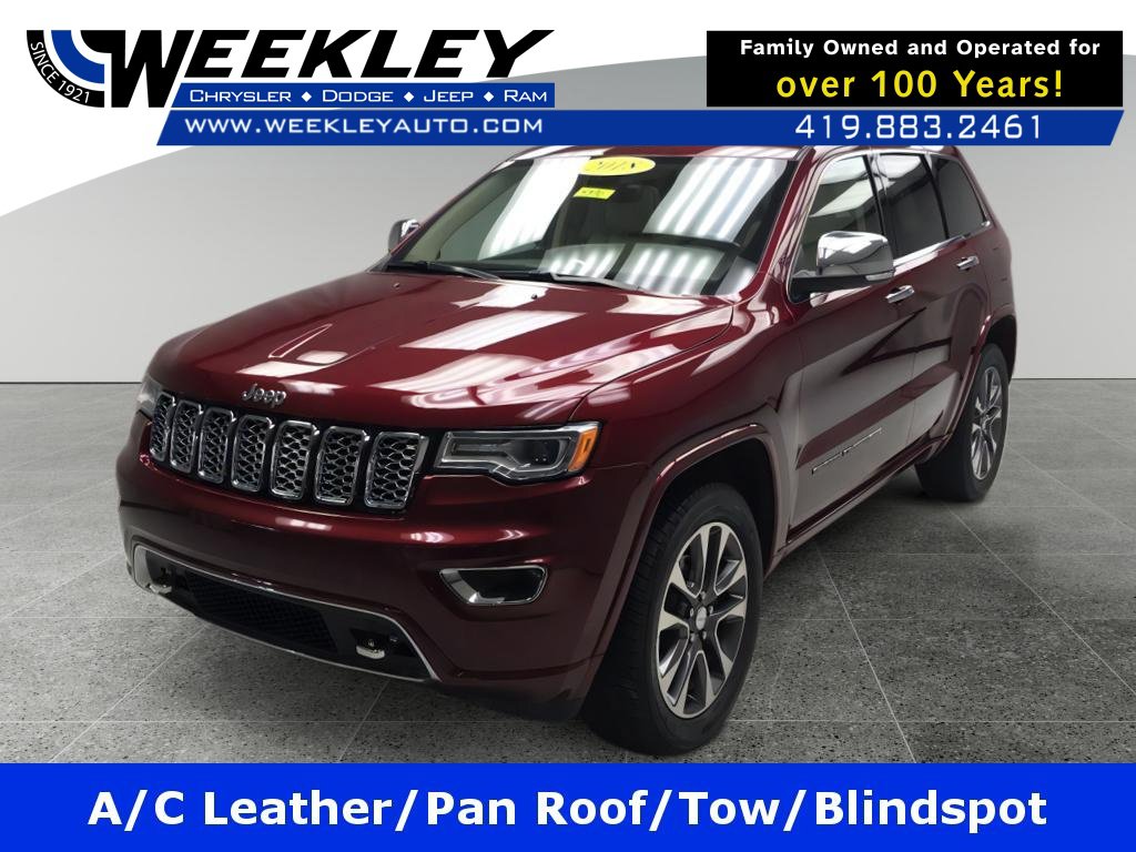 Used 2018 Jeep Grand Cherokee Overland