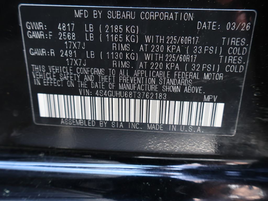 New 2026 Subaru Crosstrek 2.5i Wilderness AWD/4WD image 40