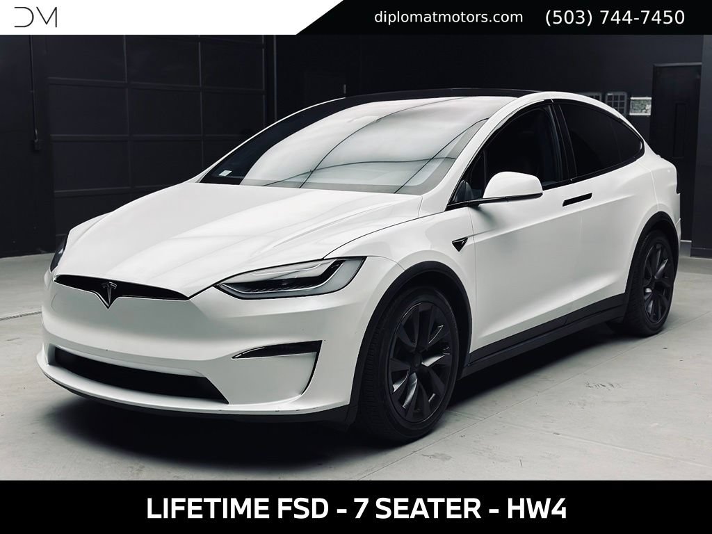 Used 2025 Tesla Model X AWD/4WD image 1