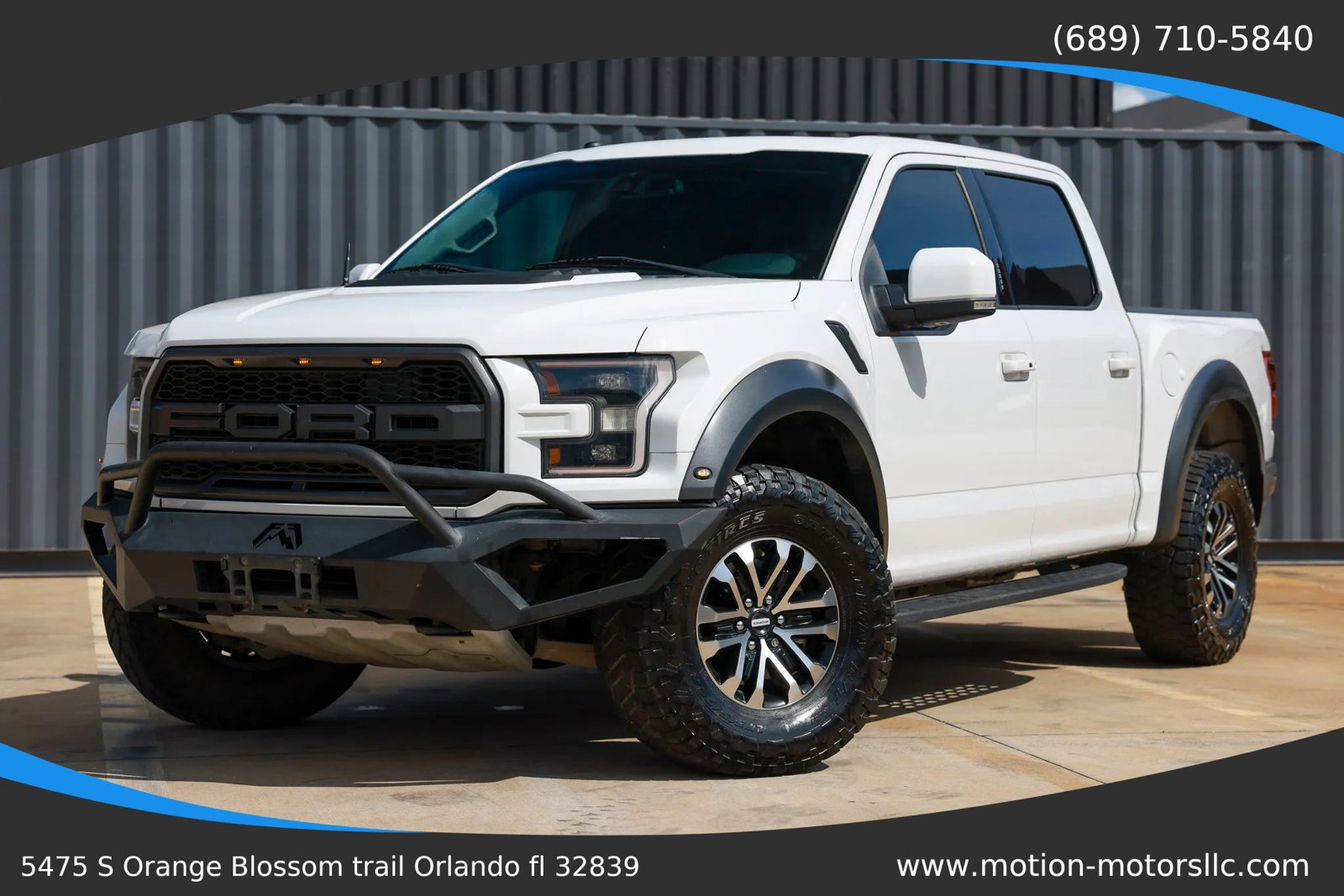 Used 2018 Ford F150 Raptor w/ Equipment Group 802A Luxury